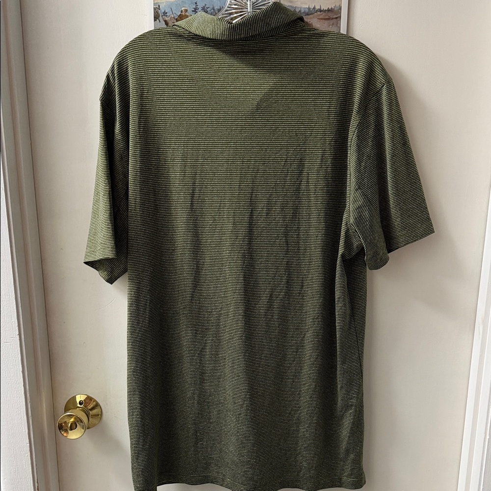 Nike Men's Olive Polo Shirt - Picture 4 of 4
